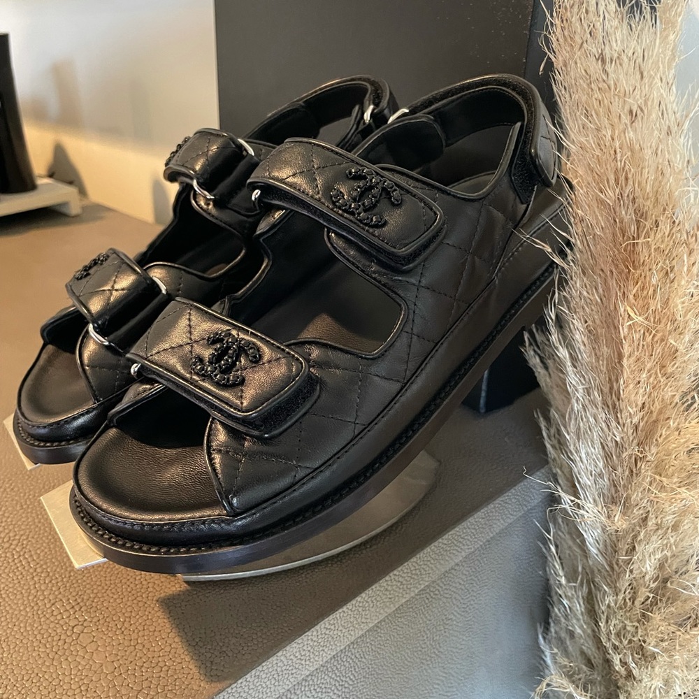 Chanel Dad Sandals brand new size 37 - Picture 3 of 8